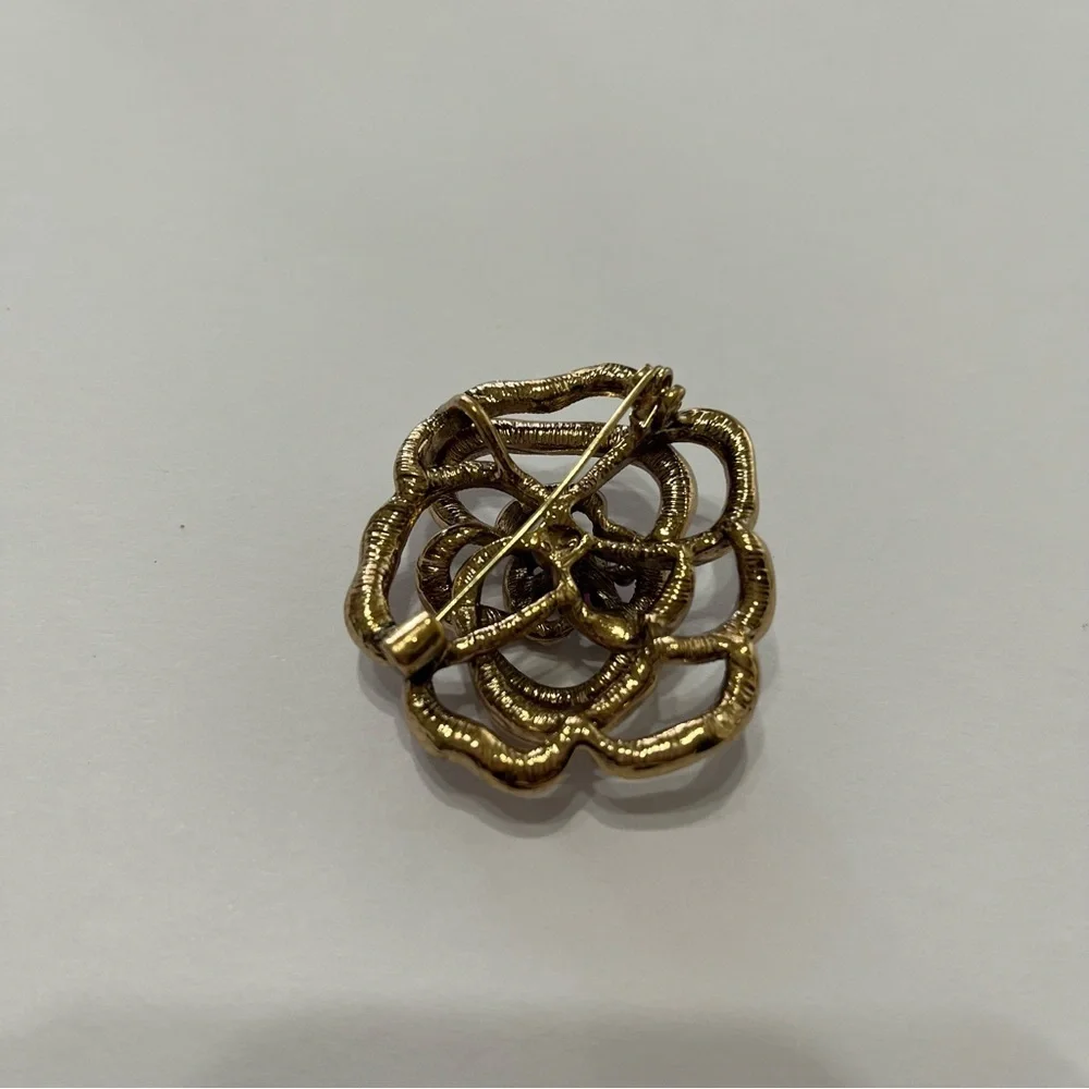 Betsey Johnson Red Rose Brooch NWT